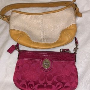 2 Coach purses
